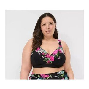 NEW Lane Bryant Cacique Comfort Bliss Lightly Lined No Wire Bra 34J